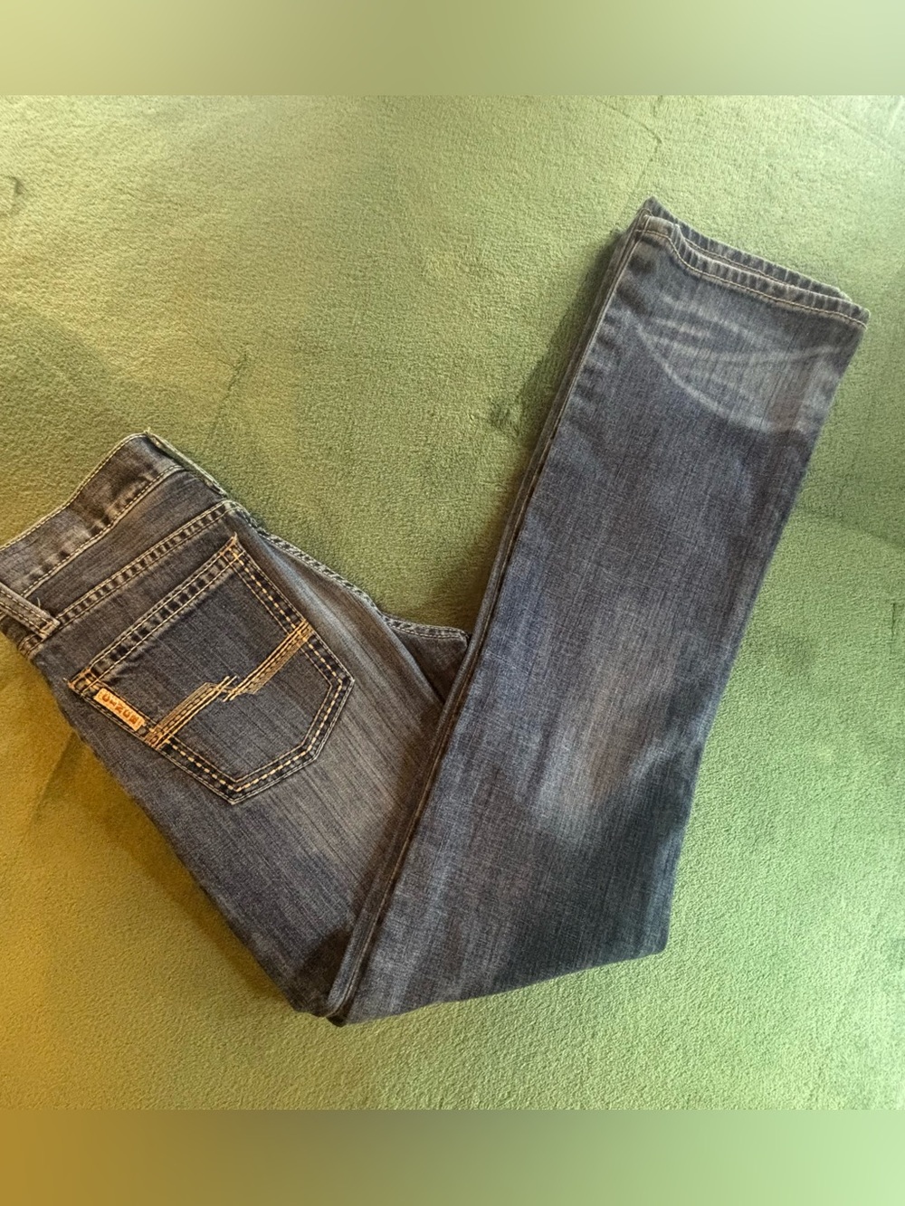 Cinch-ian Men’s Dark Denim Jeans, Size: 27”W x 34”L (6599)